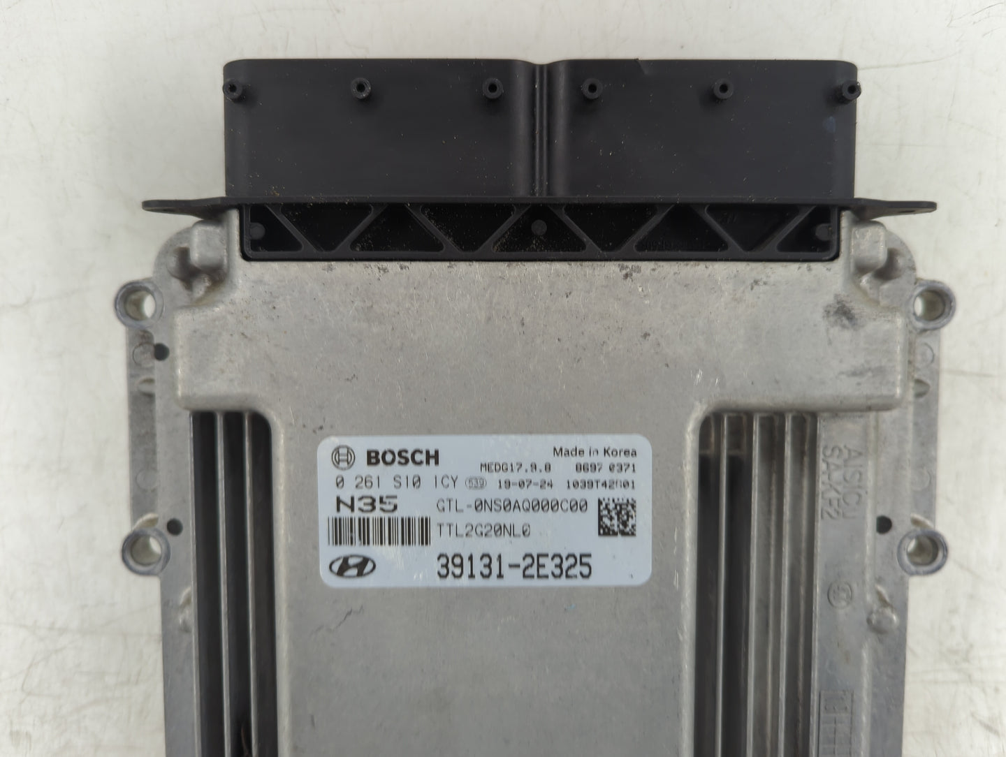 2019-2021 Hyundai Tucson PCM Engine Control Computer ECU ECM PCU OEM P/N:0 261 S10 1CY 39131-2E325 Fits Fits 2019 2020 2021 