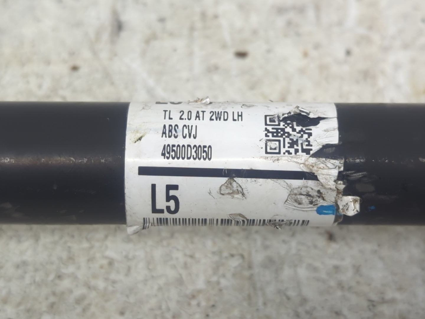 2016-2021 Hyundai Tucson Axle Shaft Front Driver Cv C/v - Oemusedautoparts1.com