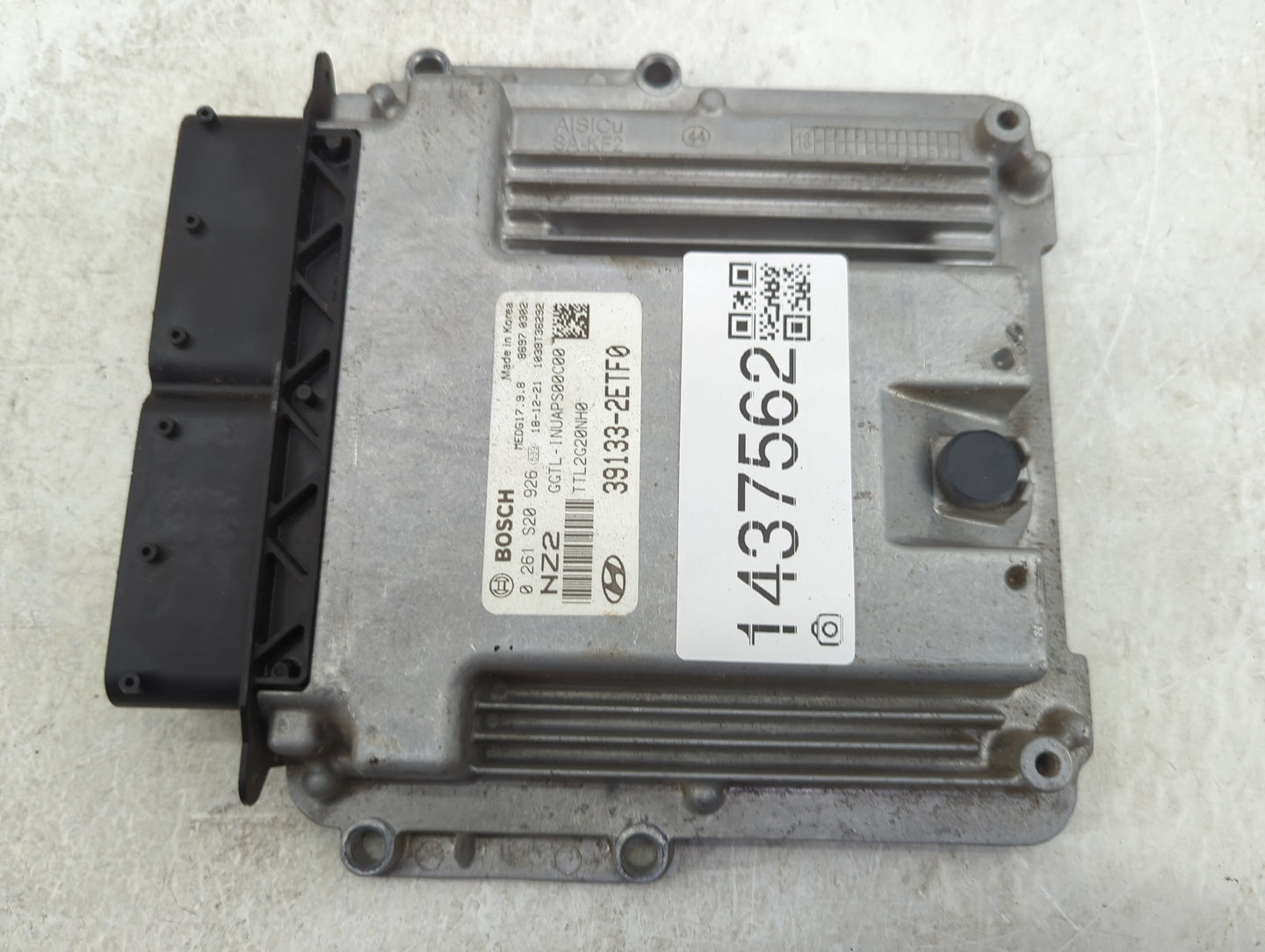 2019-2021 Hyundai Tucson PCM Engine Control Computer ECU ECM PCU OEM P/N:39133-2ETF0 0261S20926 Fits Fits 2019 2020 2021 OEM