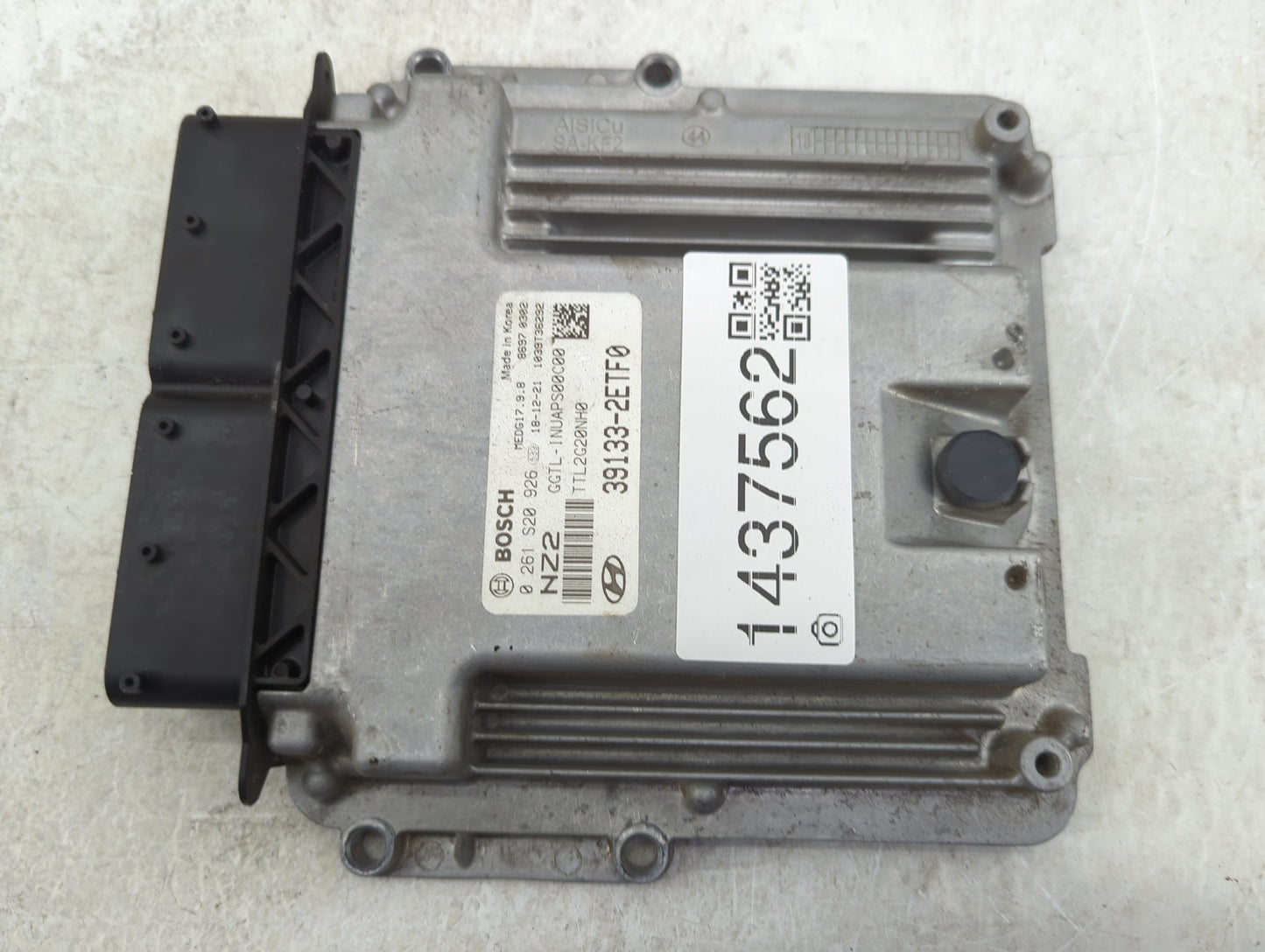2019-2021 Hyundai Tucson PCM Engine Control Computer ECU ECM PCU OEM P/N:39133-2ETF0 0261S20926 Fits Fits 2019 2020 2021 OEM