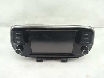 2019-2021 Hyundai Tucson Radio AM FM Cd Player Receiver Replacement P/N:96160D3920ZL5 Fits Fits 2019 2020 2021 OEM Used Auto