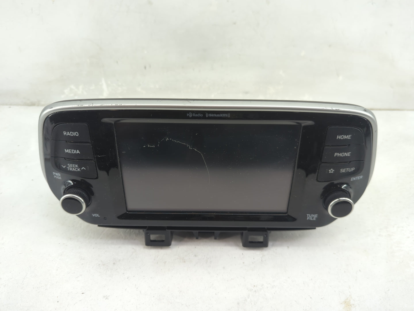 2019-2021 Hyundai Tucson Radio AM FM Cd Player Receiver Replacement P/N:96160D3920ZL5 Fits Fits 2019 2020 2021 OEM Used Auto