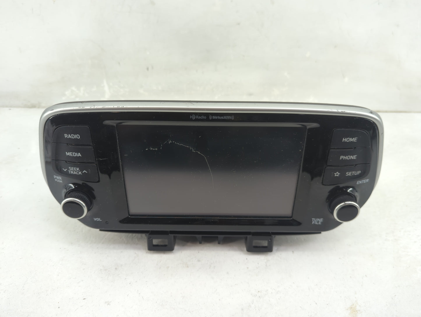 2019-2021 Hyundai Tucson Radio AM FM Cd Player Receiver Replacement P/N:96160D3920ZL5 Fits Fits 2019 2020 2021 OEM Used Auto