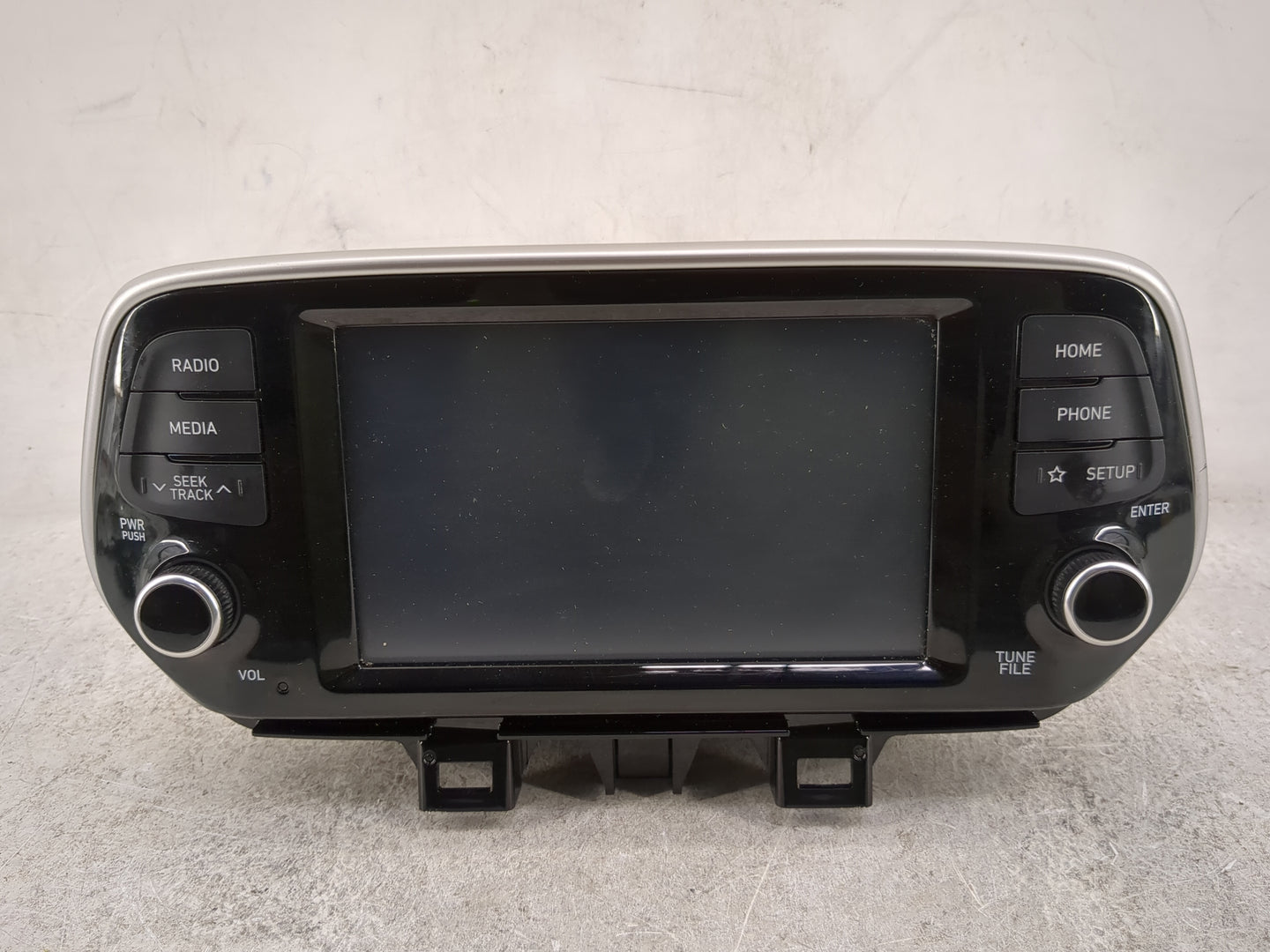 2019-2021 Hyundai Tucson Radio AM FM Cd Player Receiver Replacement P/N:96160D3810ZL5 ADB10D3AN Fits Fits 2019 2020 2021 OEM