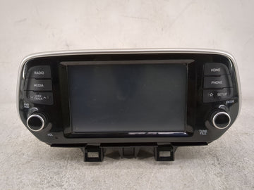 2019-2021 Hyundai Tucson Radio AM FM Cd Player Receiver Replacement P/N:96160D3810ZL5 ADB10D3AN Fits Fits 2019 2020 2021 OEM