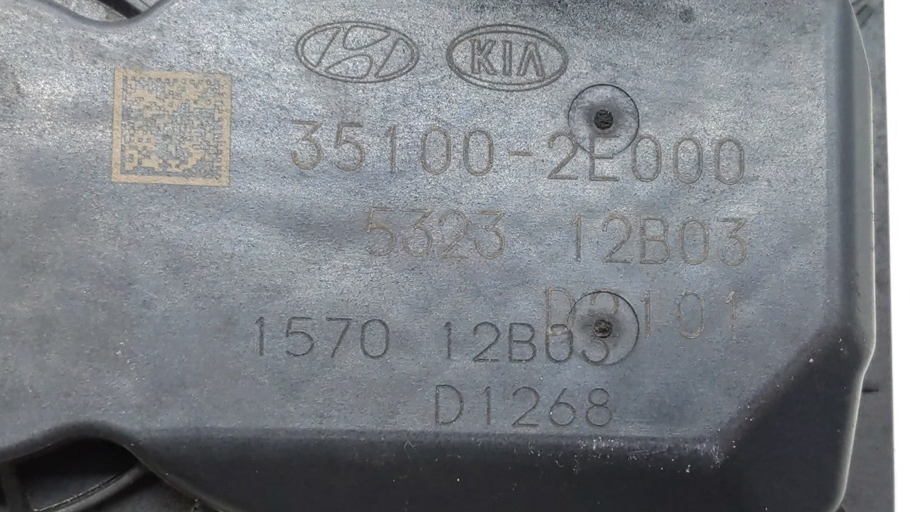2014-2018 Hyundai Tucson Throttle Body P/N:35100-2E000 Fits Fits 2011 2012 2013 2014 2015 2016 2017 2018 2019 OEM Used Auto 