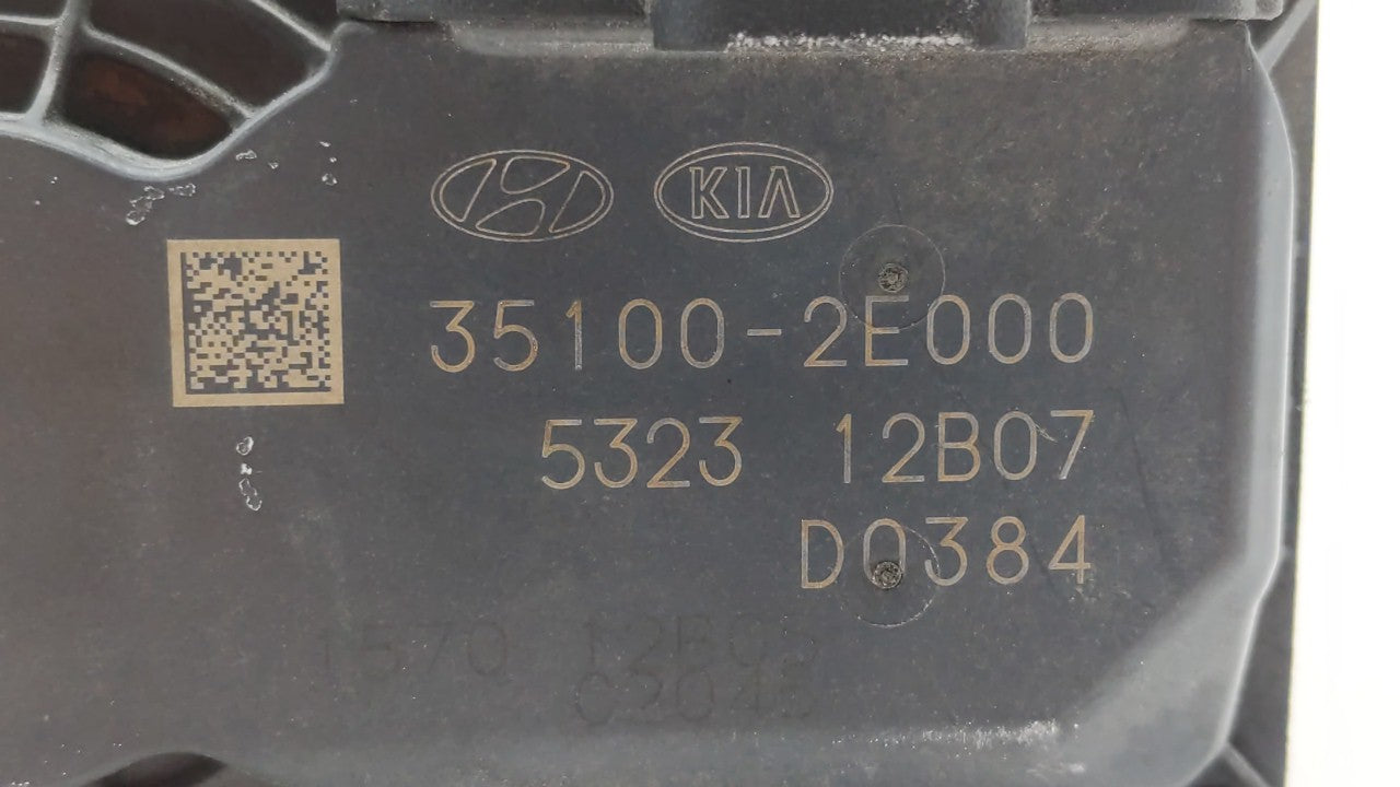 2014-2018 Hyundai Tucson Throttle Body P/N:35100-2E000 Fits Fits 2011 2012 2013 2014 2015 2016 2017 2018 2019 OEM Used Auto 