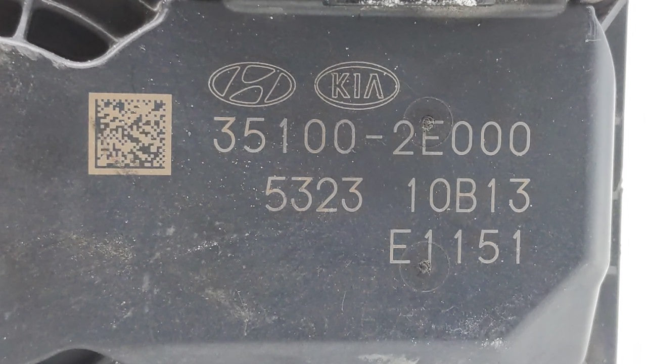2014-2018 Hyundai Tucson Throttle Body P/N:35100-2E000 Fits Fits 2011 2012 2013 2014 2015 2016 2017 2018 2019 OEM Used Auto 