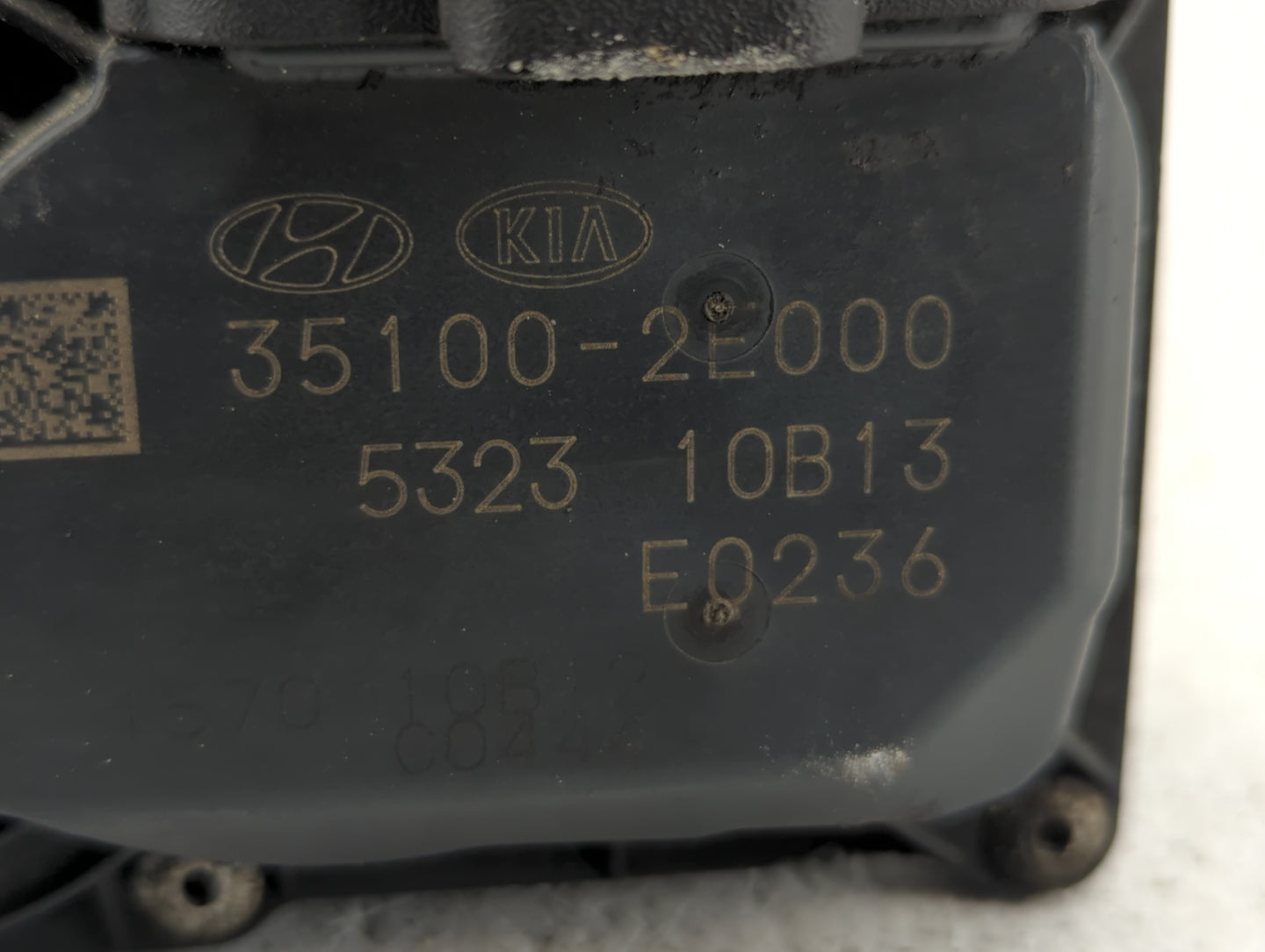 2014-2021 Hyundai Tucson Throttle Body P/N:35100-2E000 35100-2E710 Fits OEM Used Auto Parts - Oemusedautoparts1.com