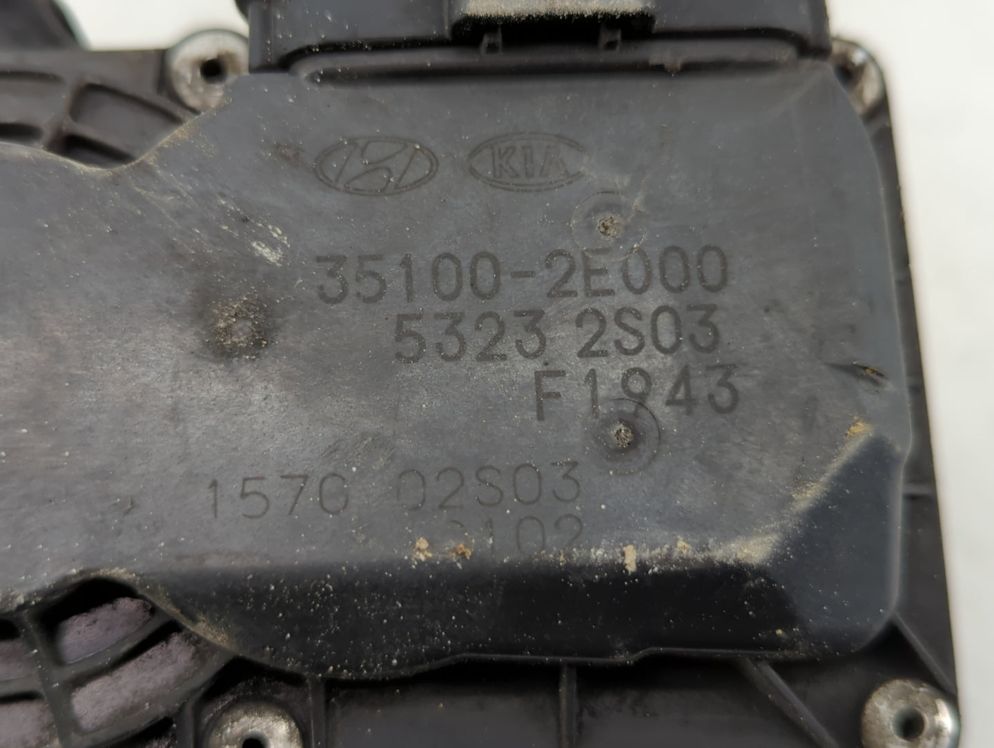 2014-2021 Hyundai Tucson Throttle Body P/N:35100-2E000 35100-2E710 Fits OEM Used Auto Parts - Oemusedautoparts1.com