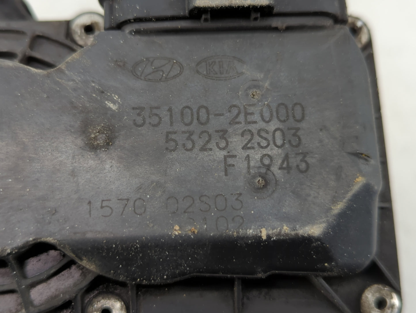 2014-2021 Hyundai Tucson Throttle Body P/N:35100-2E000 35100-2E710 Fits OEM Used Auto Parts - Oemusedautoparts1.com