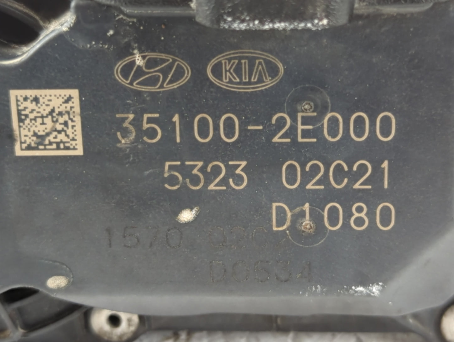 2014-2021 Hyundai Tucson Throttle Body P/N:35100-2E000 Fits Fits 2011 2012 2013 2014 2015 2016 2017 2018 2019 2020 2021 OEM 