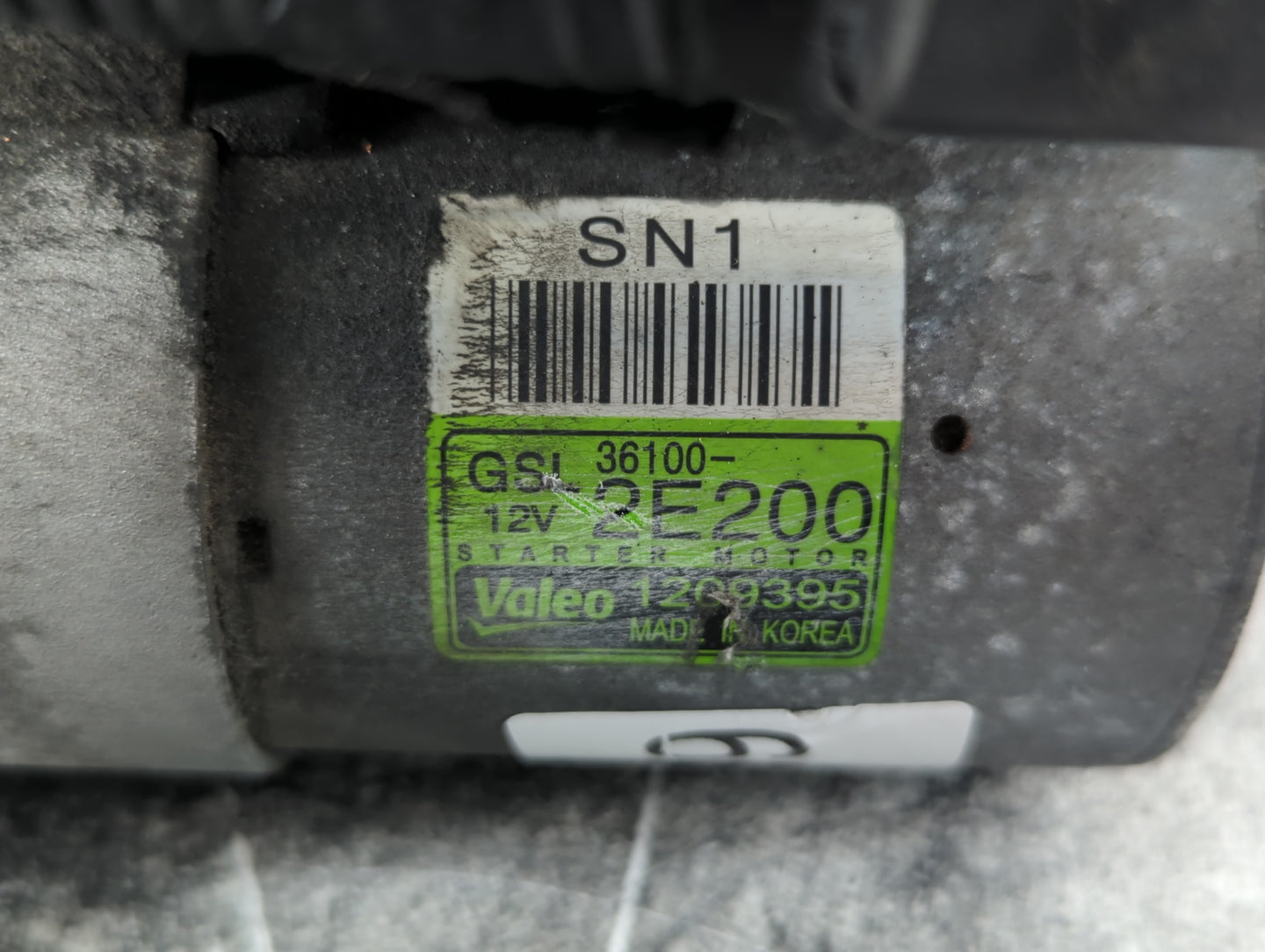 2016-2021 Hyundai Tucson Car Starter Motor Solenoid OEM P/N:36100-2E200 Fits Fits 2013 2014 2016 2017 2018 2019 2020 2021 20