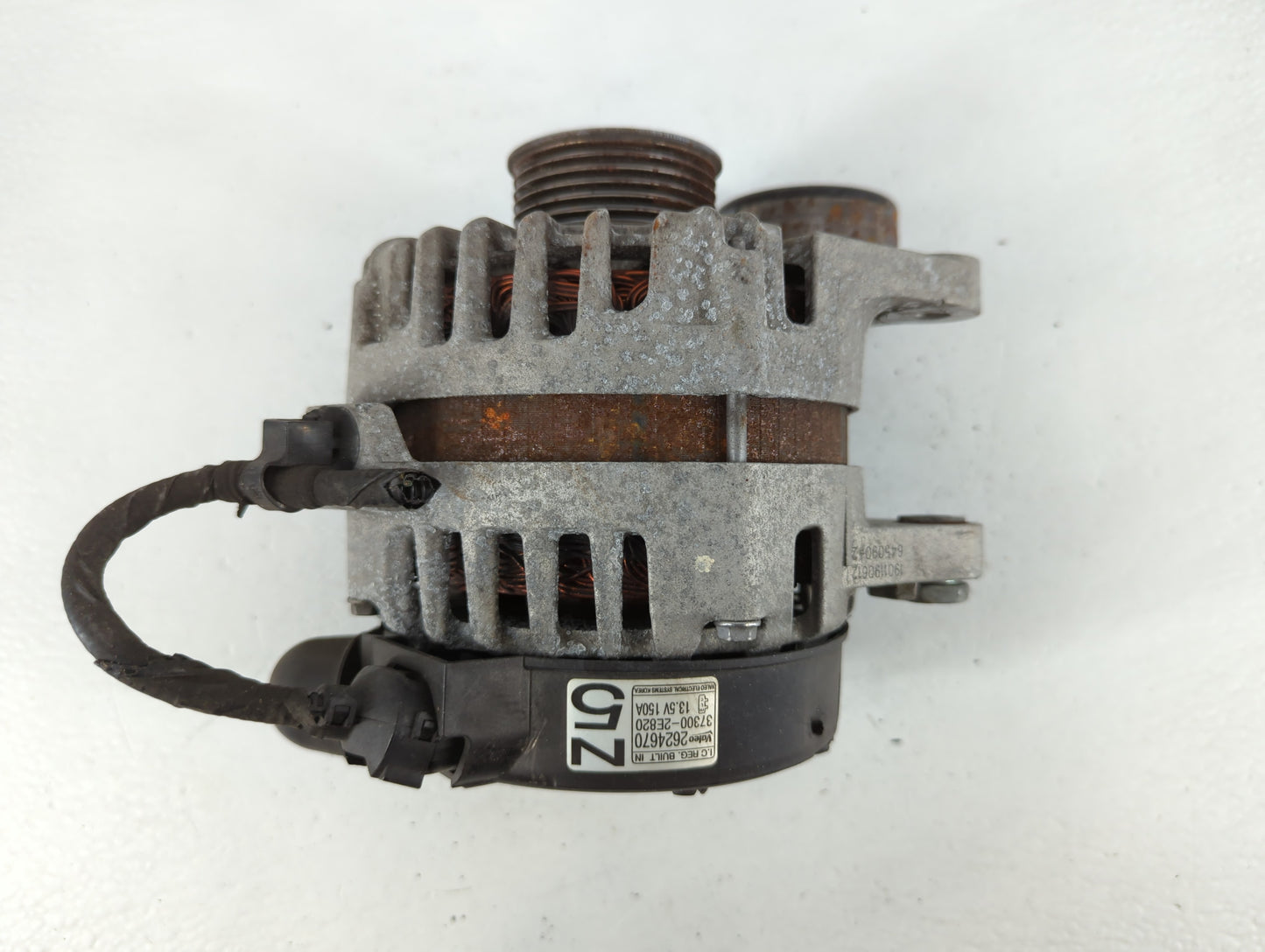 2016-2021 Hyundai Tucson Alternator Replacement Generator Charging Assembly Engine OEM P/N:37300-2E820 2624670 Fits OEM Used
