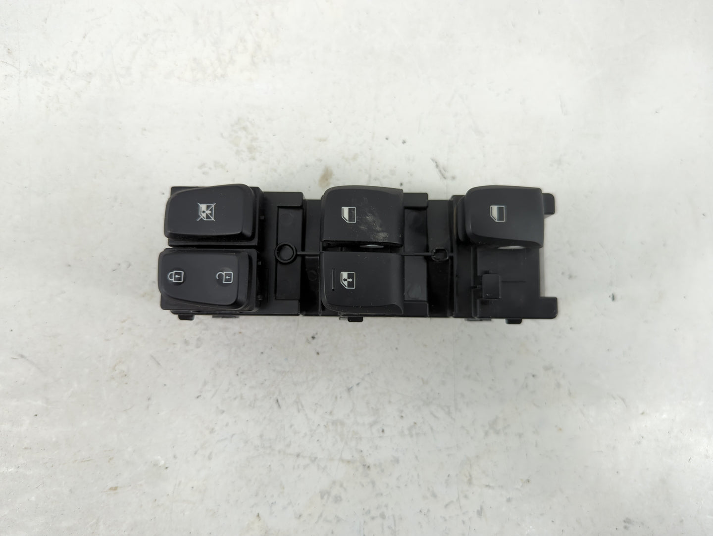 2019-2020 Hyundai Veloster Master Power Window Switch Replacement Driver Side Left Fits Fits 2019 2020 OEM Used Auto Parts -
