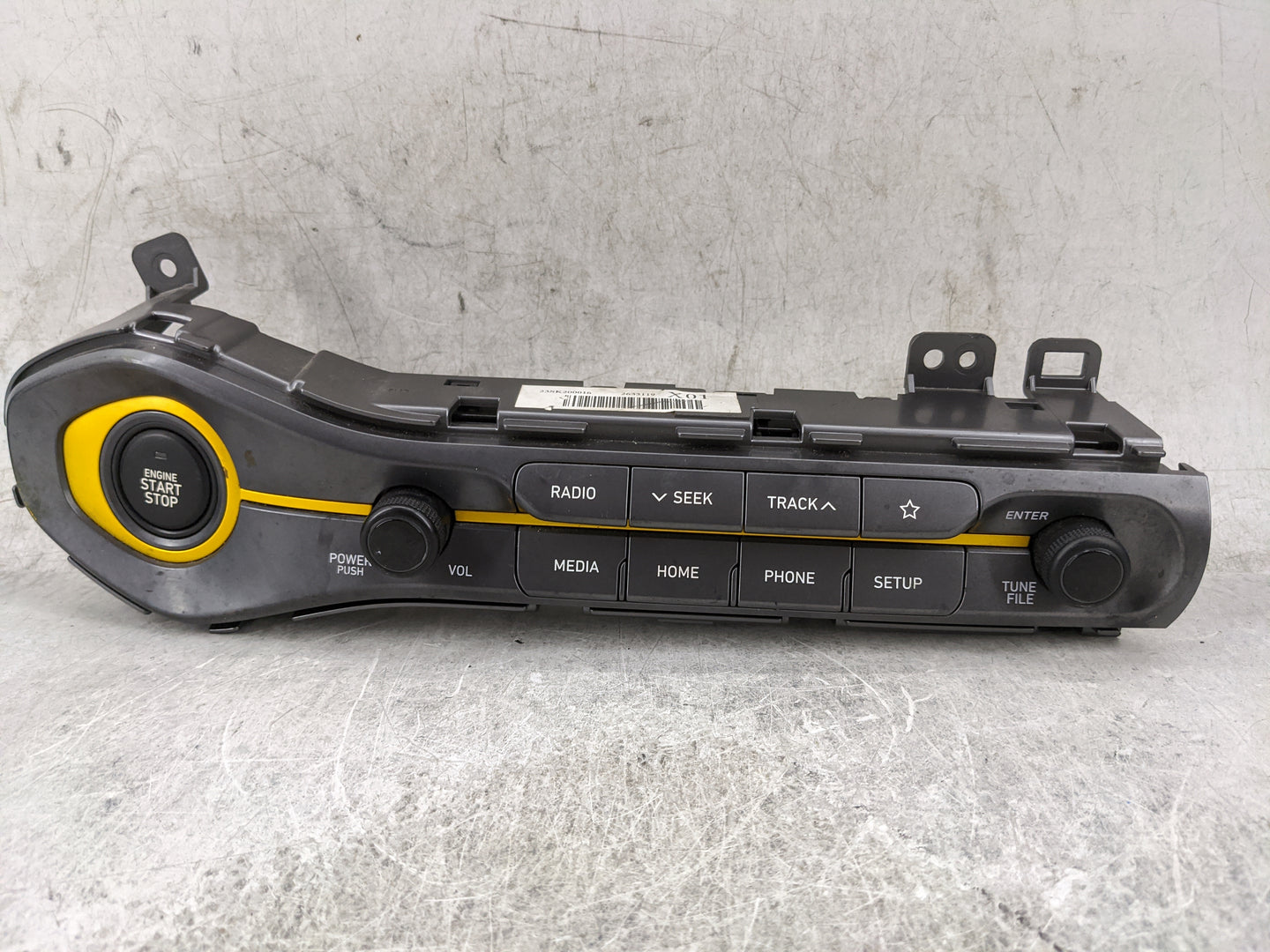 2019-2020 Hyundai Veloster Radio Control Panel 1474673 - Oemusedautoparts1.com