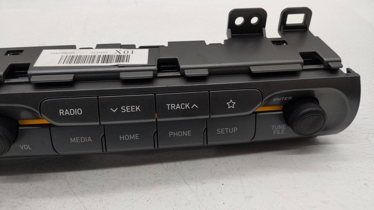 2019-2020 Hyundai Veloster Radio Control Panel - Oemusedautoparts1.com