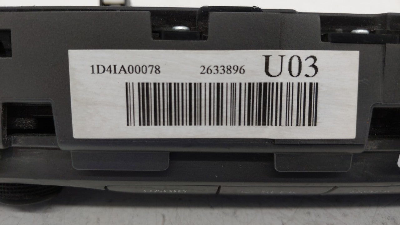 2019 Hyundai Veloster Radio Control Panel - Oemusedautoparts1.com