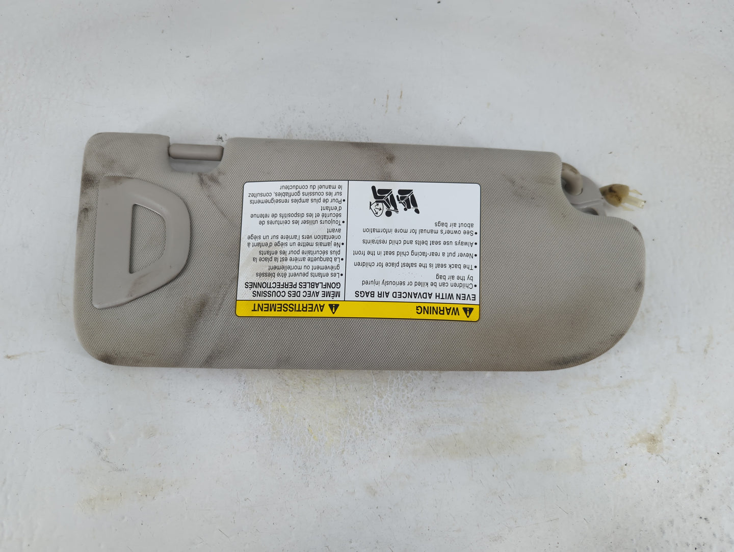 2014-2020 Infiniti Q50 Sun Visor Shade Replacement Driver Left Mirror Fits Fits 2014 2015 2016 2017 2018 2019 2020 OEM Used 