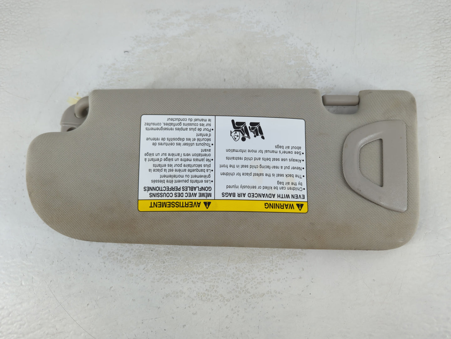 2014-2020 Infiniti Q50 Sun Visor Shade Replacement Passenger Right Mirror Fits Fits 2014 2015 2016 2017 2018 2019 2020 OEM U