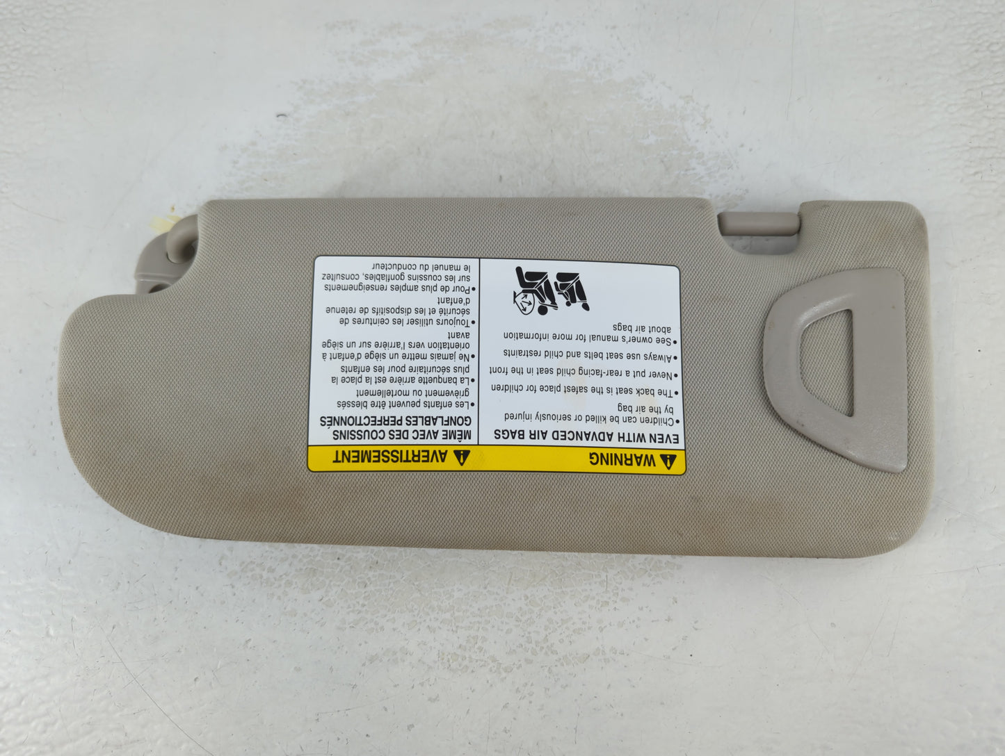 2014-2020 Infiniti Q50 Sun Visor Shade Replacement Passenger Right Mirror Fits Fits 2014 2015 2016 2017 2018 2019 2020 OEM U