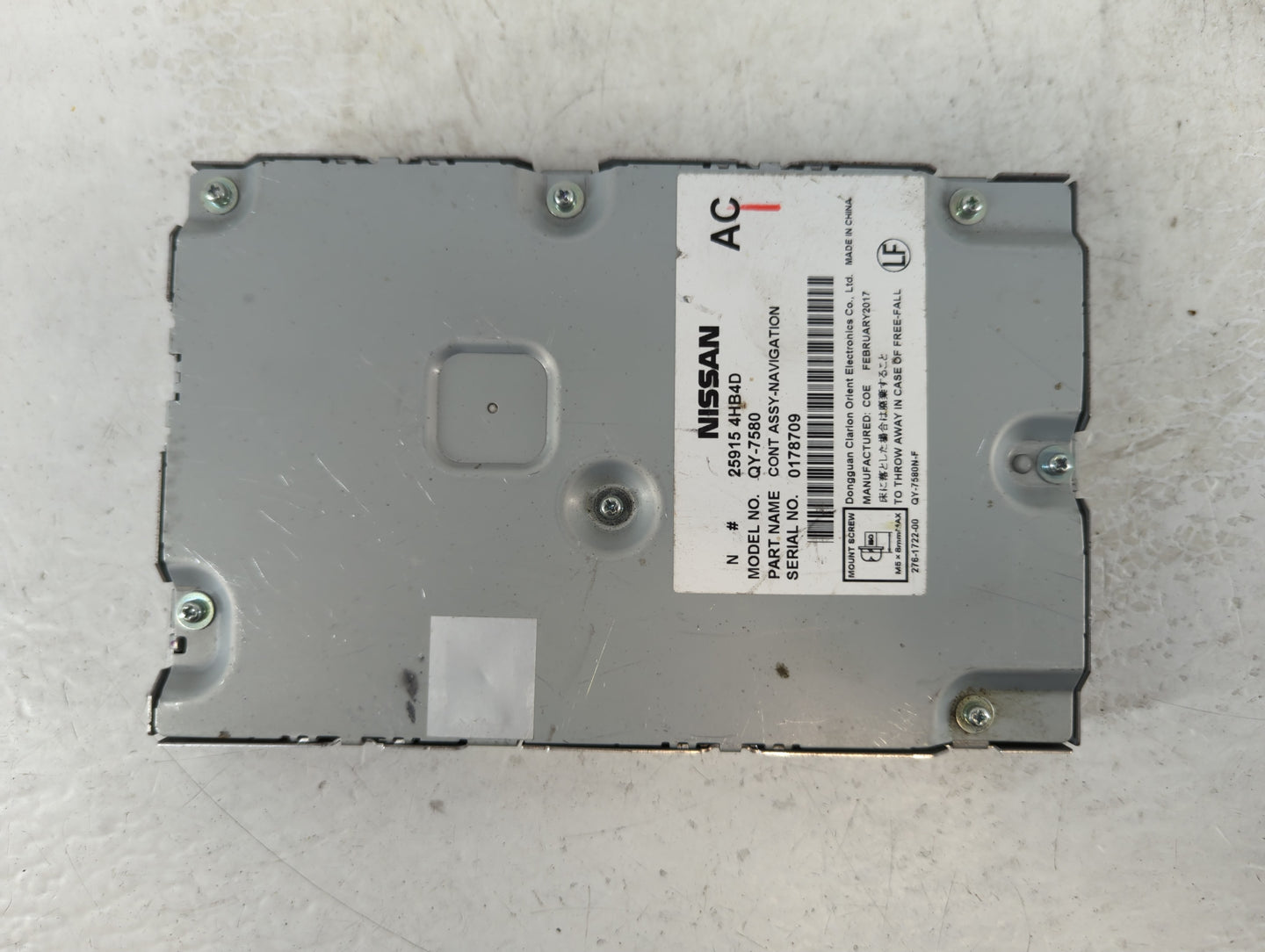 2019-2019 Infiniti Q50 Telematics Control Module 25915 4hb4d - Oemusedautoparts1.com