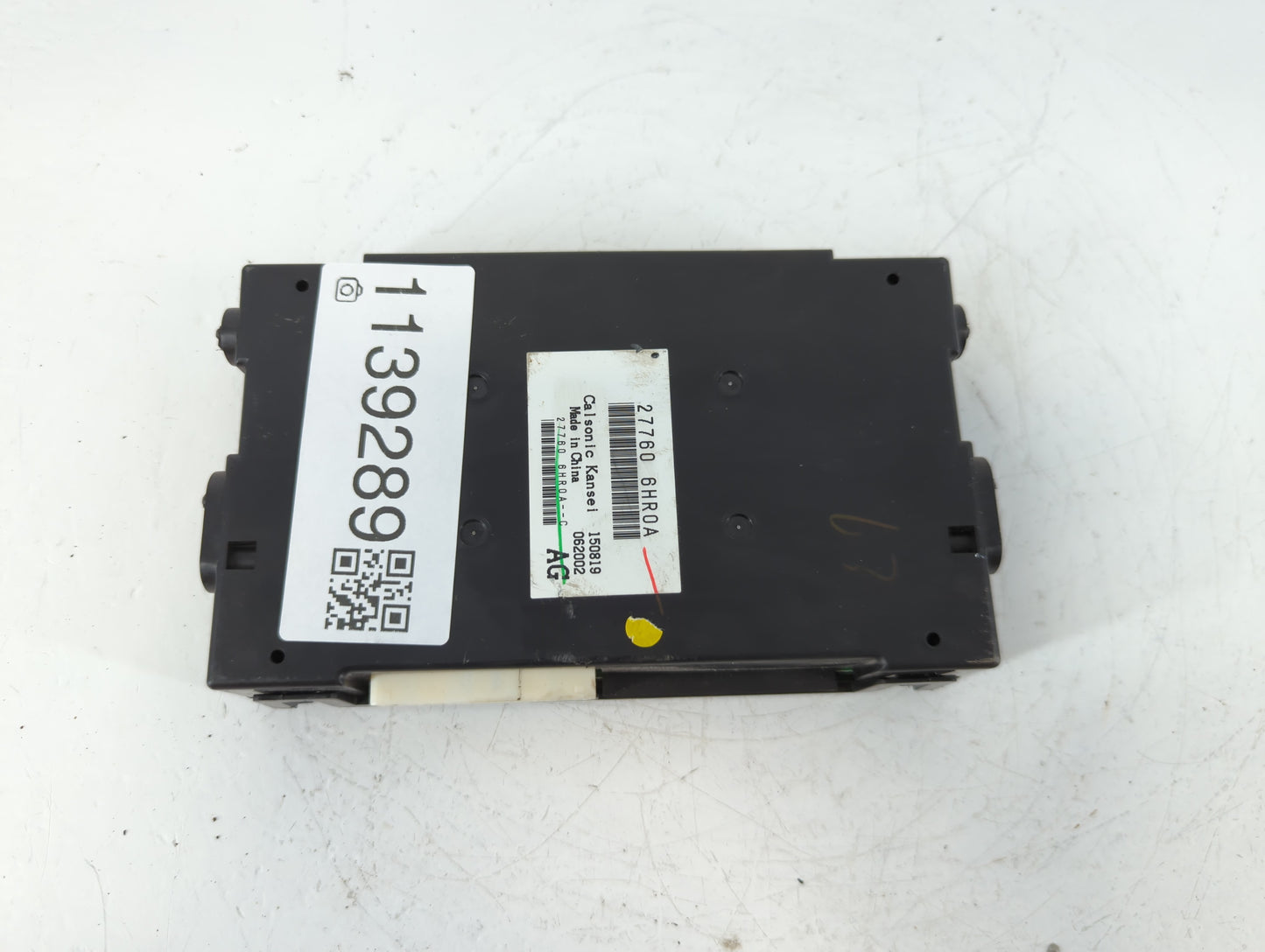 2019-2020 Infiniti Q50 Temperature Control Module 27760 6hr0a - Oemusedautoparts1.com