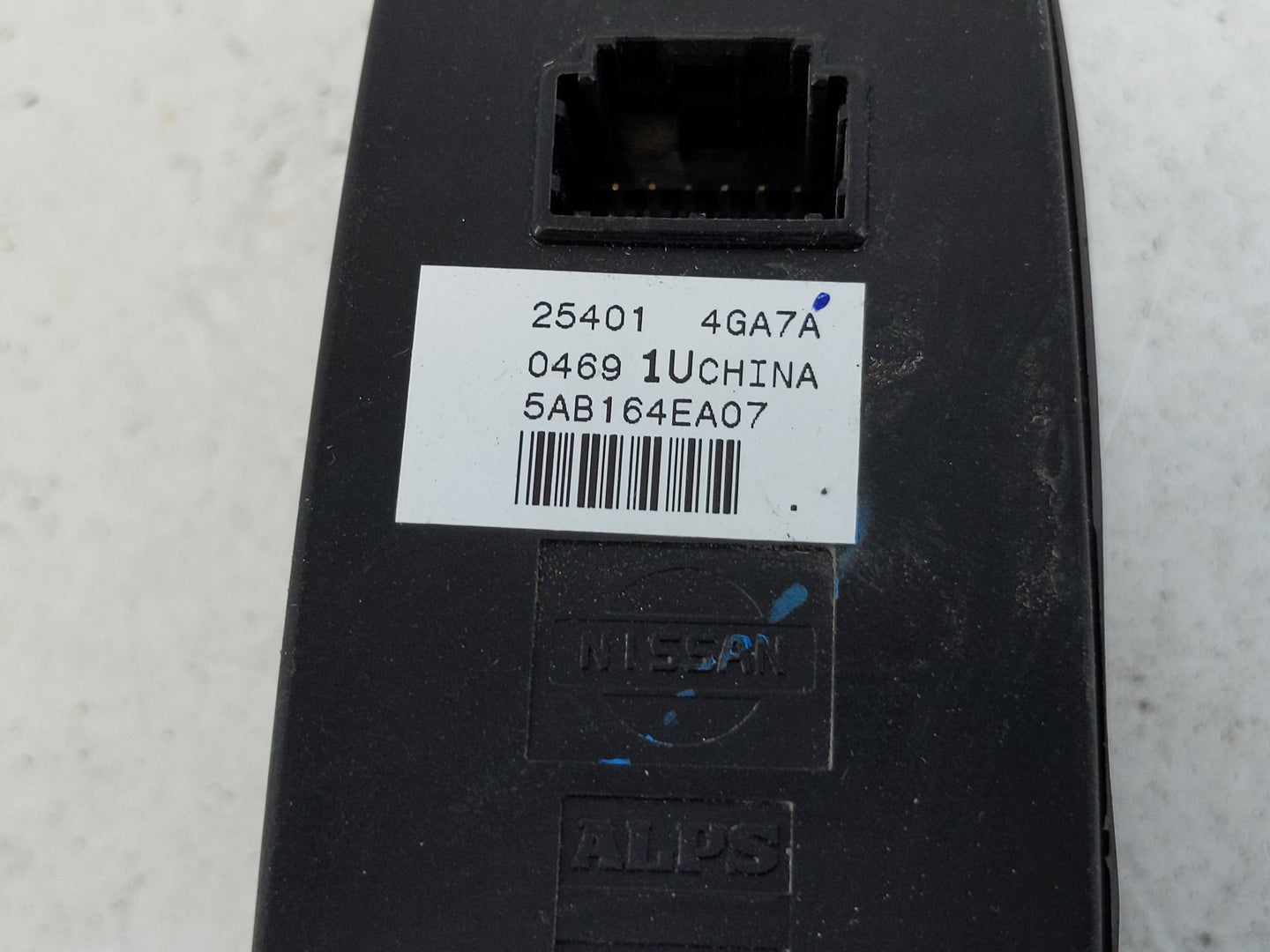 2014-2020 Infiniti Q50 Master Power Window Switch Replacement Driver Side Left P/N:25401 4GA7A Fits OEM Used Auto Parts - Oe