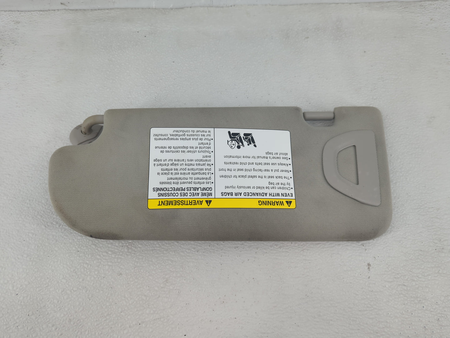 2014-2020 Infiniti Q50 Sun Visor Shade Replacement Passenger Right Mirror Fits Fits 2014 2015 2016 2017 2018 2019 2020 OEM U