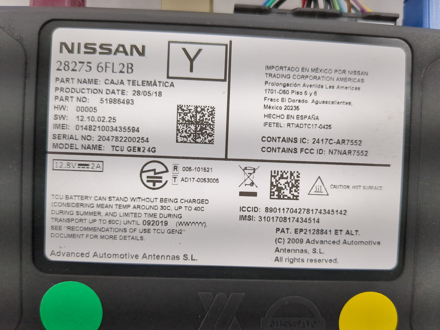 2019 Infiniti Q50 Radio AM FM Cd Player Receiver Replacement P/N:51986493 Fits OEM Used Auto Parts - Oemusedautoparts1.com