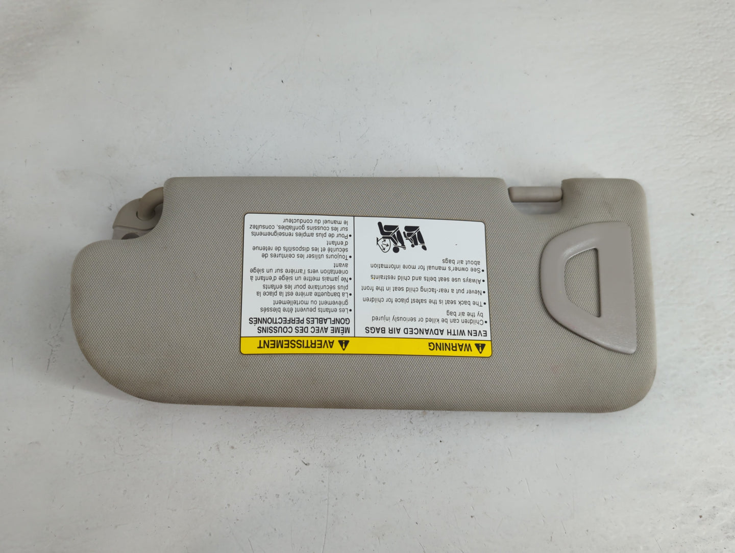 2014-2020 Infiniti Q50 Sun Visor Shade Replacement Passenger Right Mirror Fits Fits 2014 2015 2016 2017 2018 2019 2020 OEM U