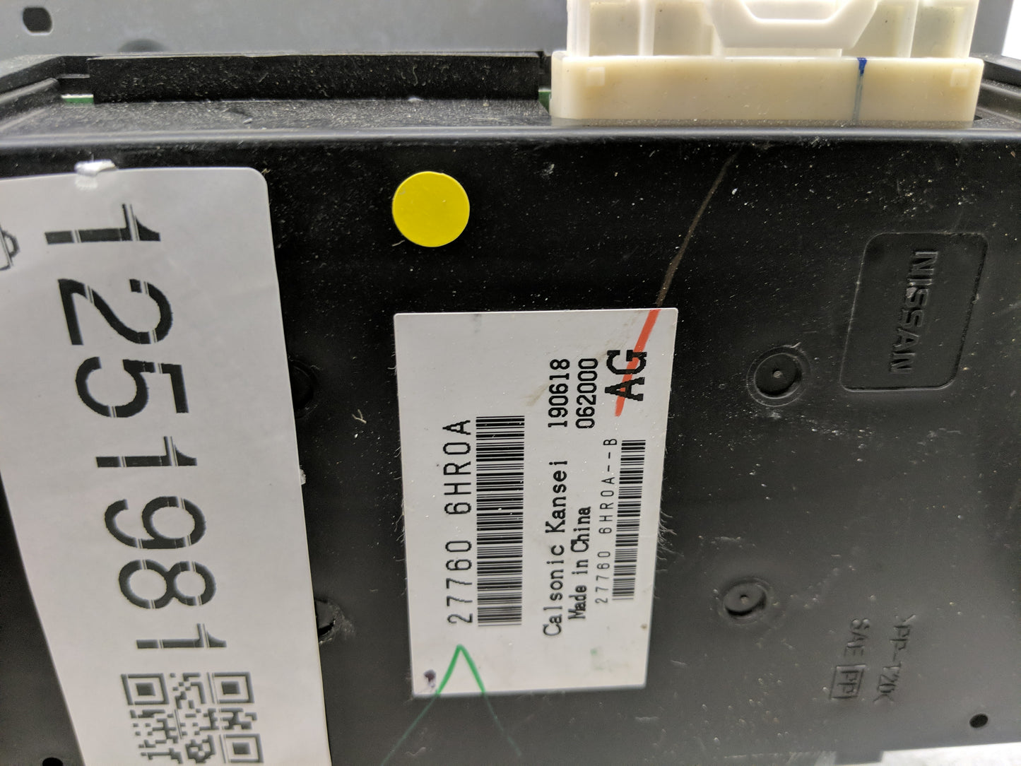 2015-2019 Infiniti Q50 Radio AM FM Cd Player Receiver Replacement P/N:27760 6HR0A Fits Fits 2015 2016 2017 2018 2019 2020 OE