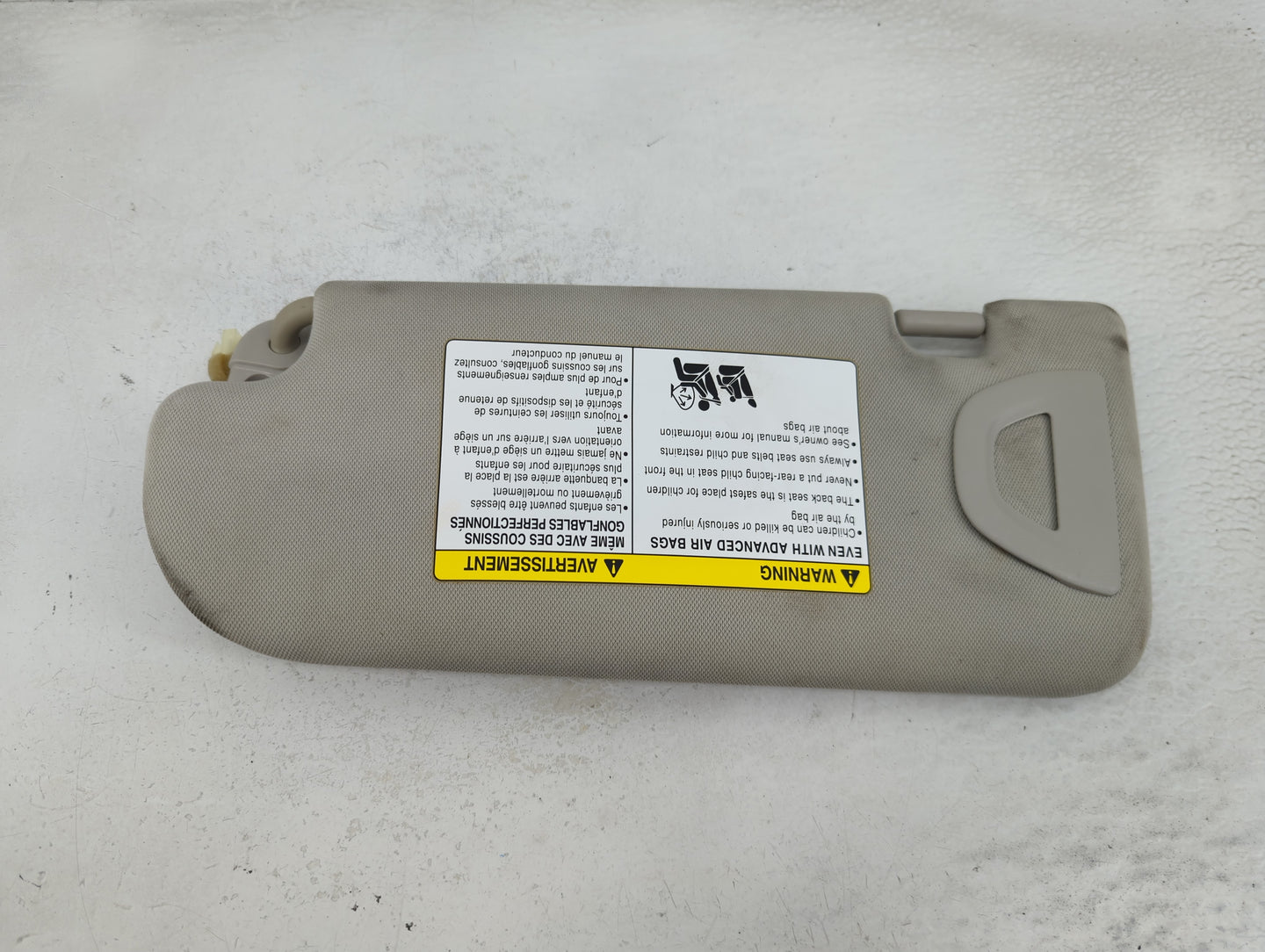 2014-2020 Infiniti Q50 Sun Visor Shade Replacement Passenger Right Mirror Fits Fits 2014 2015 2016 2017 2018 2019 2020 OEM U