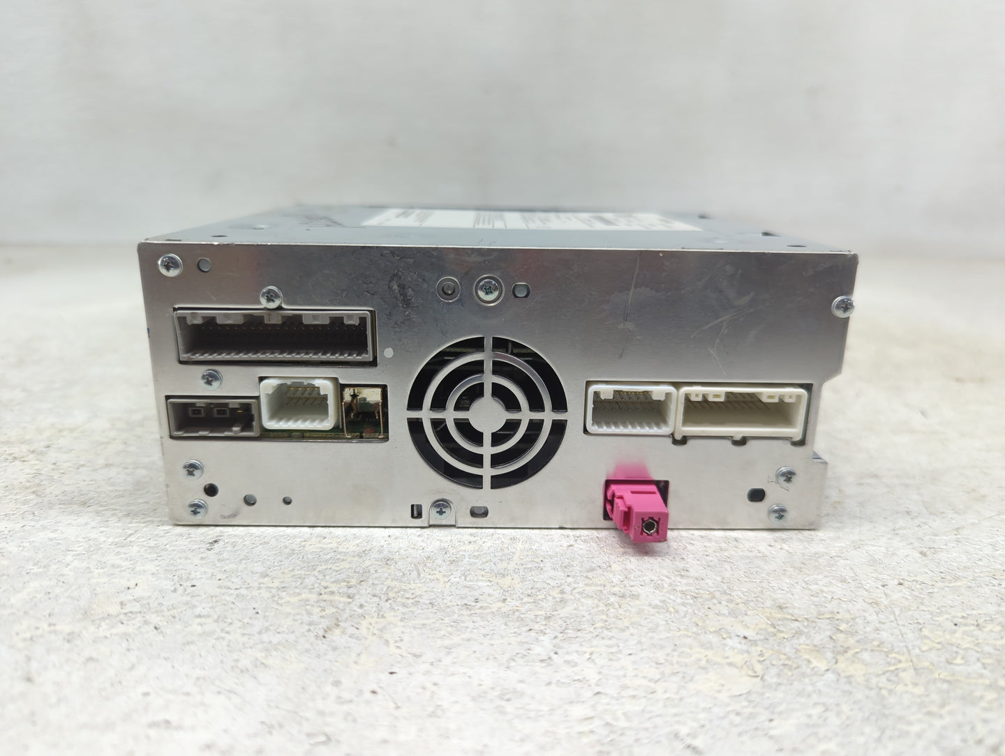 2019 Infiniti Q50 Radio AM FM Cd Player Receiver Replacement P/N:283304HB1C Fits OEM Used Auto Parts - Oemusedautoparts1.com