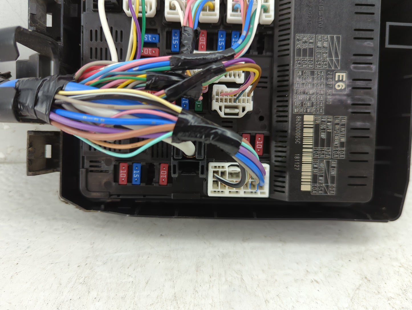 2014-2019 Infiniti Q50 Fusebox Fuse Box Panel Relay Module Fits Fits 2014 2015 2016 2017 2018 2019 2020 OEM Used Auto Parts 