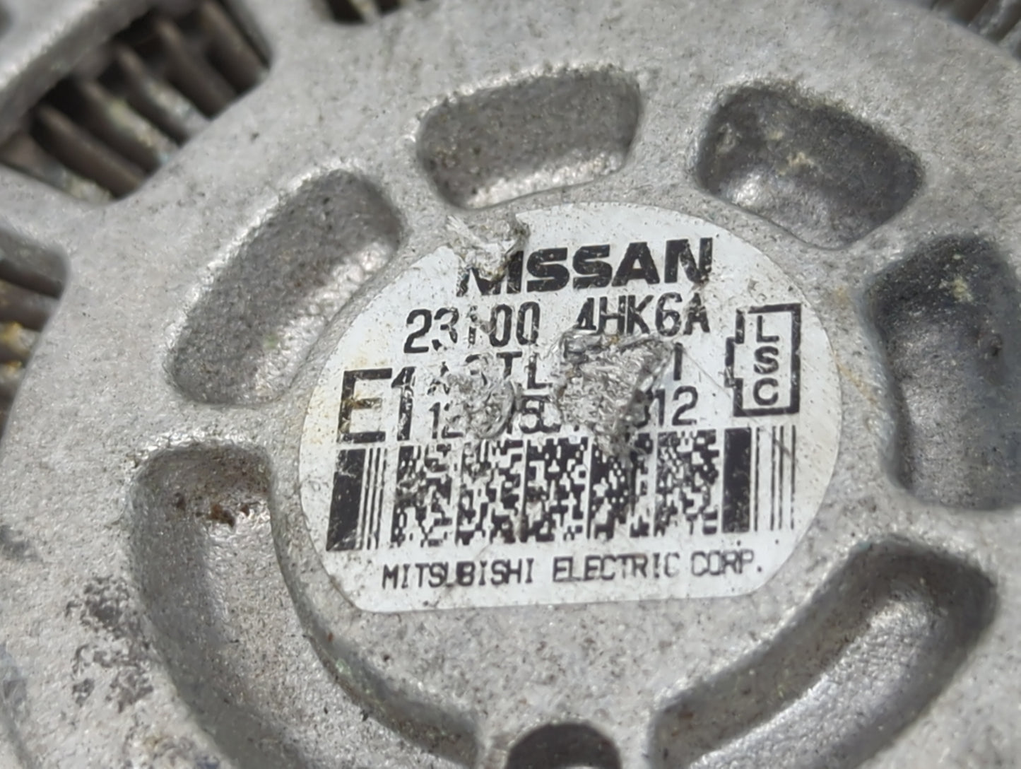 2016-2020 Infiniti Q50 Alternator Replacement Generator Charging Assembly Engine OEM P/N:23100 4HK6A Fits OEM Used Auto Part