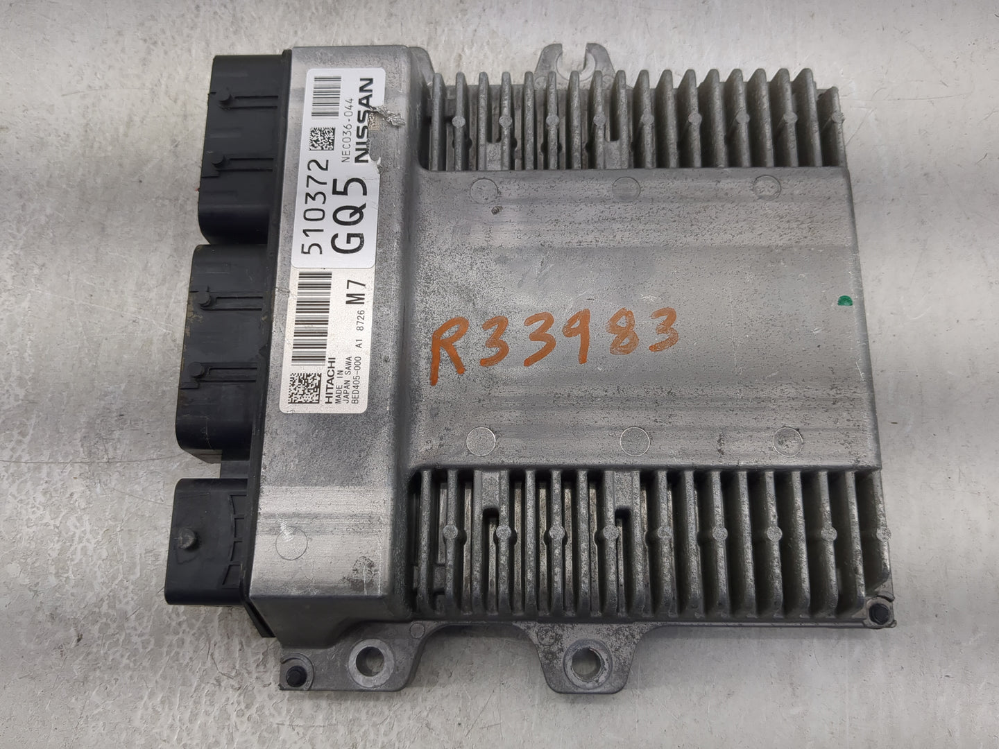 2018-2020 Infiniti Q50 PCM Engine Control Computer ECU ECM PCU OEM P/N:NEC036-044 BED405-000 Fits Fits 2018 2019 2020 OEM Us