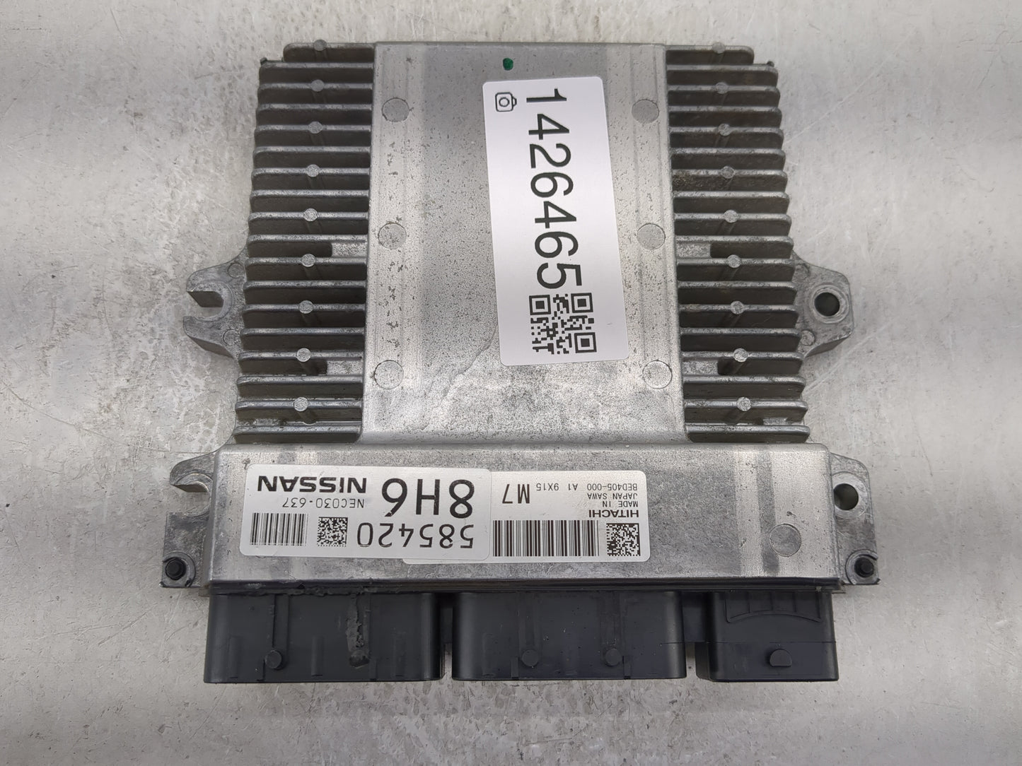 2018-2020 Infiniti Q50 PCM Engine Control Computer ECU ECM PCU OEM P/N:NEC030-637 NEC036-045 Fits Fits 2018 2019 2020 OEM Us