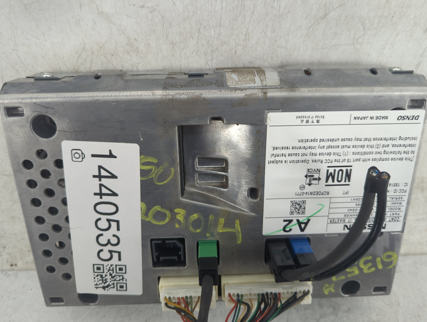2018-2019 Infiniti Q50 Information Display Screen - Oemusedautoparts1.com