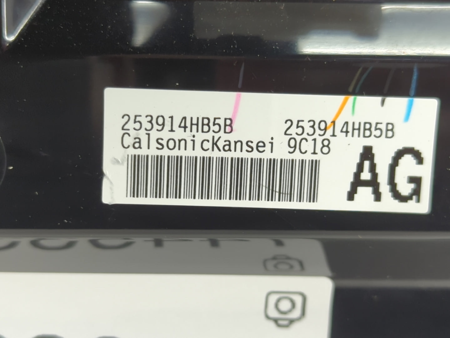 2015-2019 Infiniti Q50 Climate Control Module Temperature AC/Heater Replacement P/N:253914HB5B Fits OEM Used Auto Parts - Oe