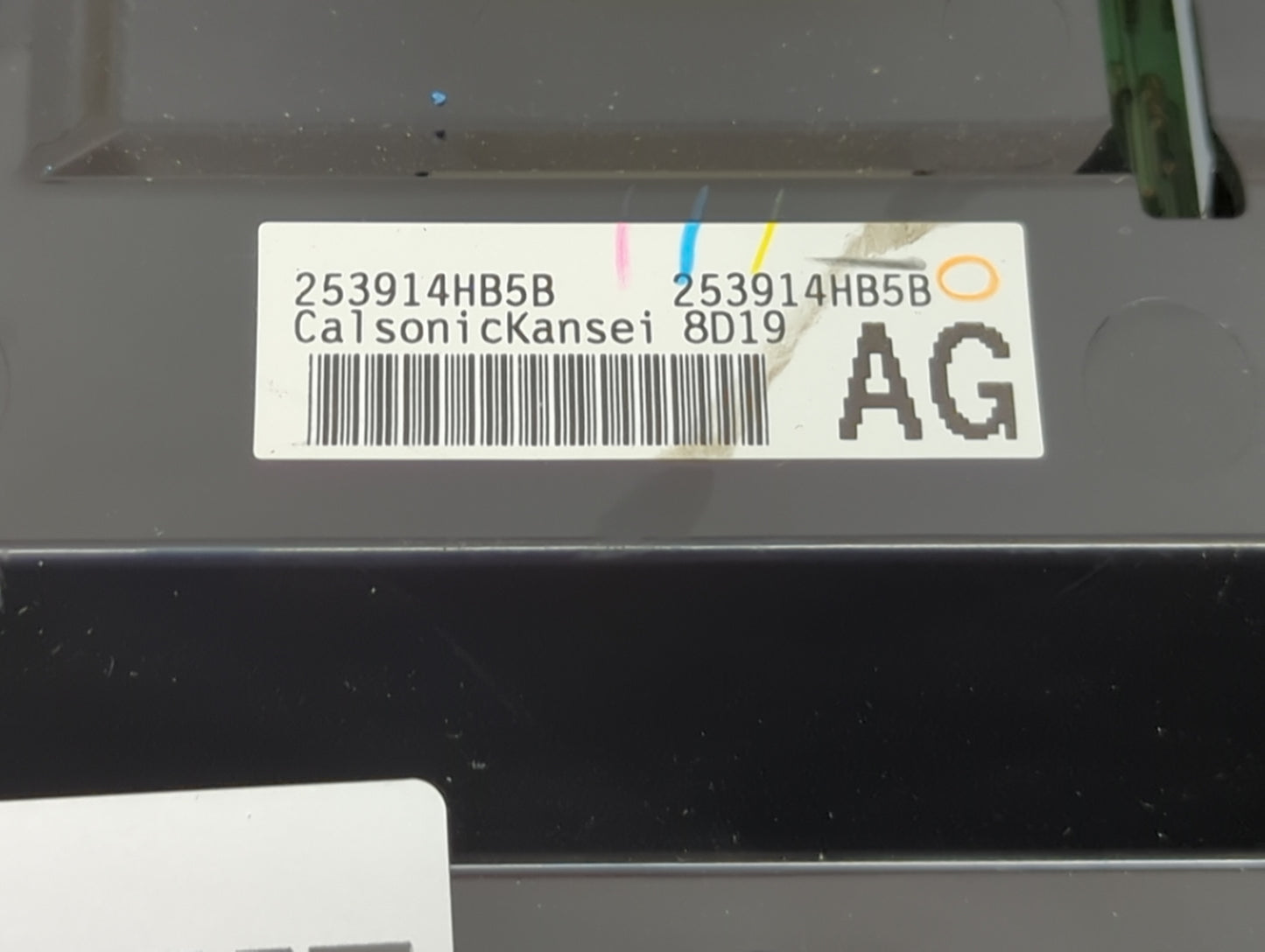 2015-2019 Infiniti Q50 Climate Control Module Temperature AC/Heater Replacement P/N:253914HB5A Fits OEM Used Auto Parts - Oe