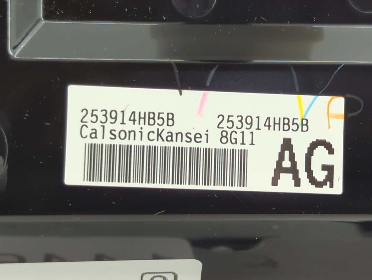 2019 Infiniti Q50 Climate Control Module Temperature AC/Heater Replacement P/N:253914HB5B Fits OEM Used Auto Parts - Oemused