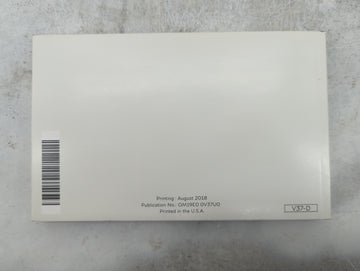 2019 Infiniti Q50 Owners Manual Book Guide P/N:OM19E0 0V37U0 OEM Used Auto Parts