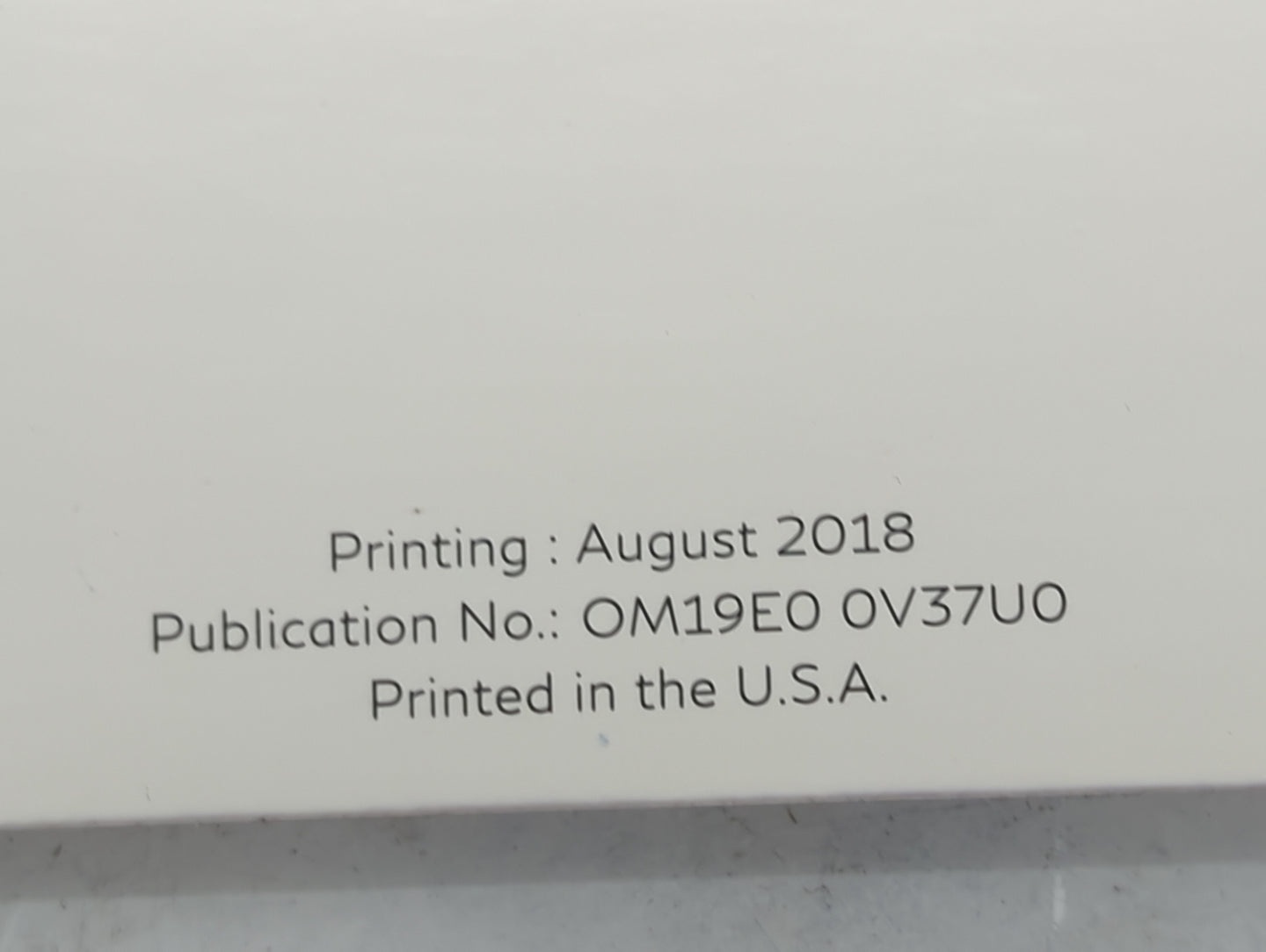 2019 Infiniti Q50 Owners Manual Book Guide P/N:OM19E0 0V37U0 OEM Used Auto Parts - Oemusedautoparts1.com