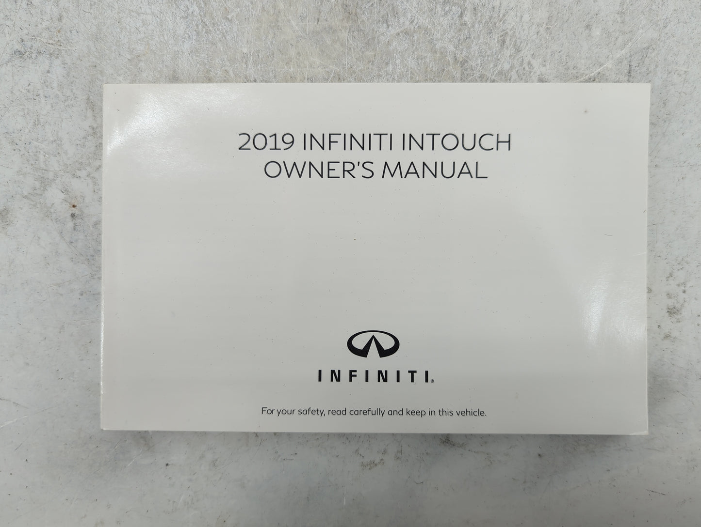 2019 Infiniti Q50 Owners Manual Book Guide P/N:N19E-DG5TJU0 DG5TJ-N, T00NA-4HH5D OEM Used Auto Parts - Oemusedautoparts1.com