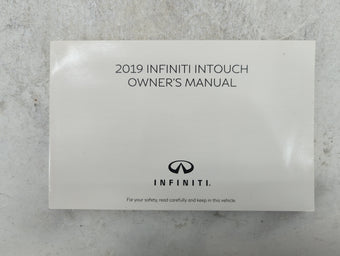 compare product 2019 Infiniti Q50 Owners Manual Book Guide P/N:N19E-DG5TJU0 DG5TJ-N, T00NA-4HH5D OEM Used Auto Parts