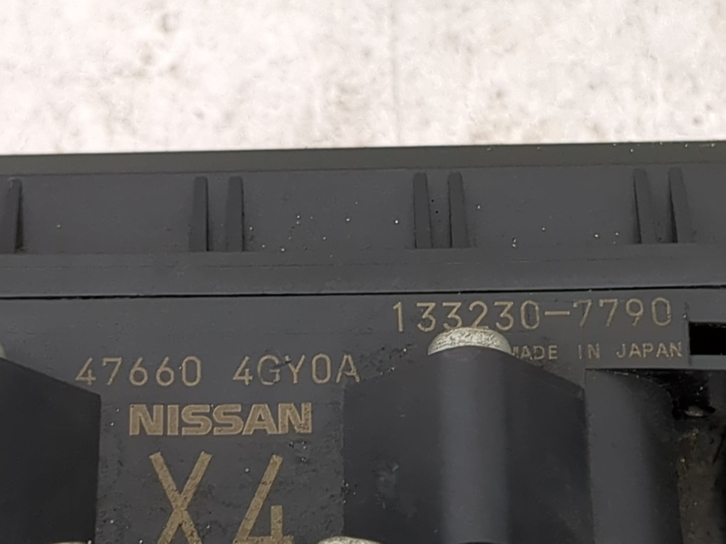 2018-2019 Infiniti Q50 ABS Pump Control Module Replacement P/N:47660 4GY0A 133230-7790 Fits Fits 2018 2019 OEM Used Auto Par