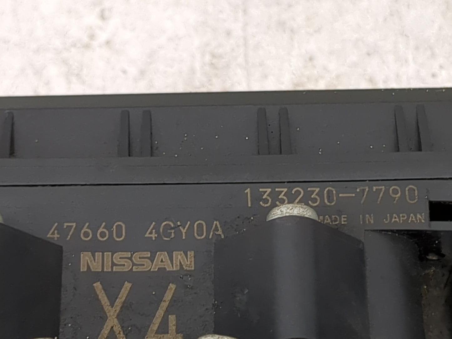 2018-2019 Infiniti Q50 ABS Pump Control Module Replacement P/N:47660 4GY0A 133230-7790 Fits Fits 2018 2019 OEM Used Auto Par