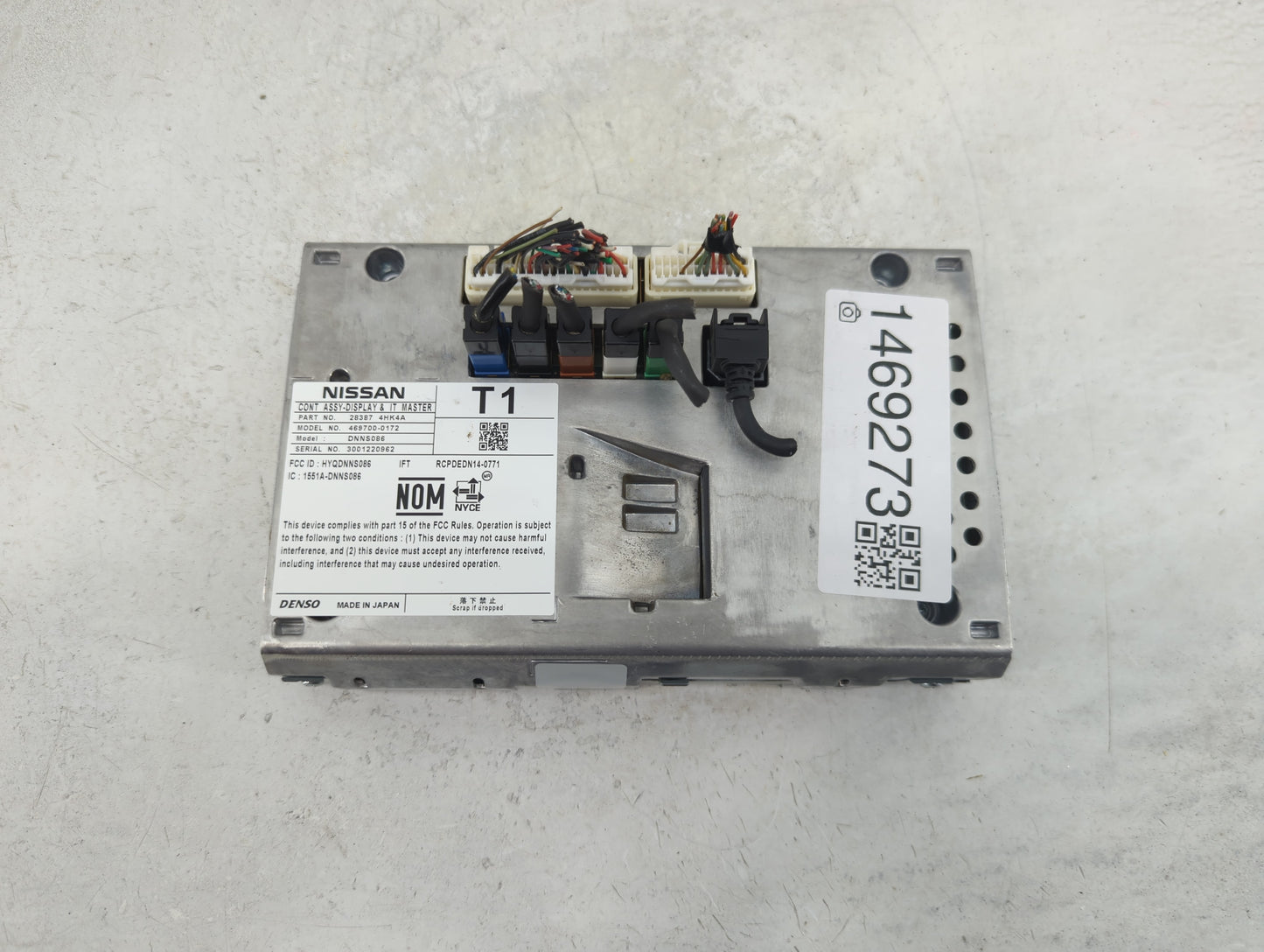 2018-2019 Infiniti Q50 Information Display Screen 1469273 - Oemusedautoparts1.com