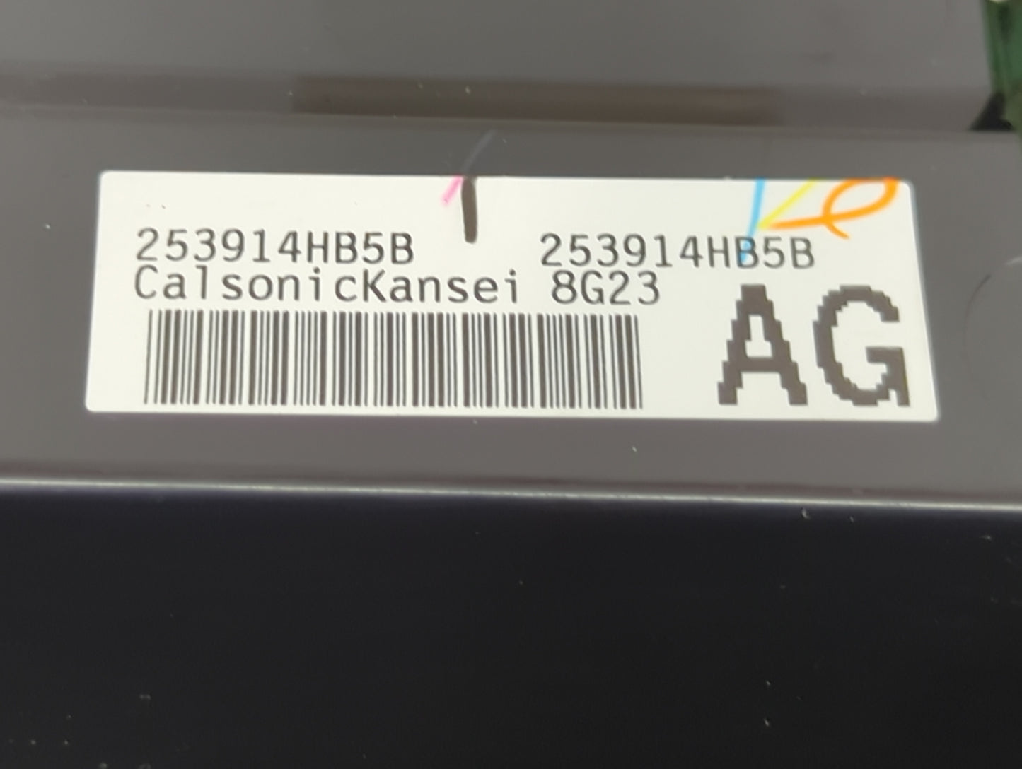 2019 Infiniti Q50 Climate Control Module Temperature AC/Heater Replacement P/N:253914HB5B Fits OEM Used Auto Parts - Oemused